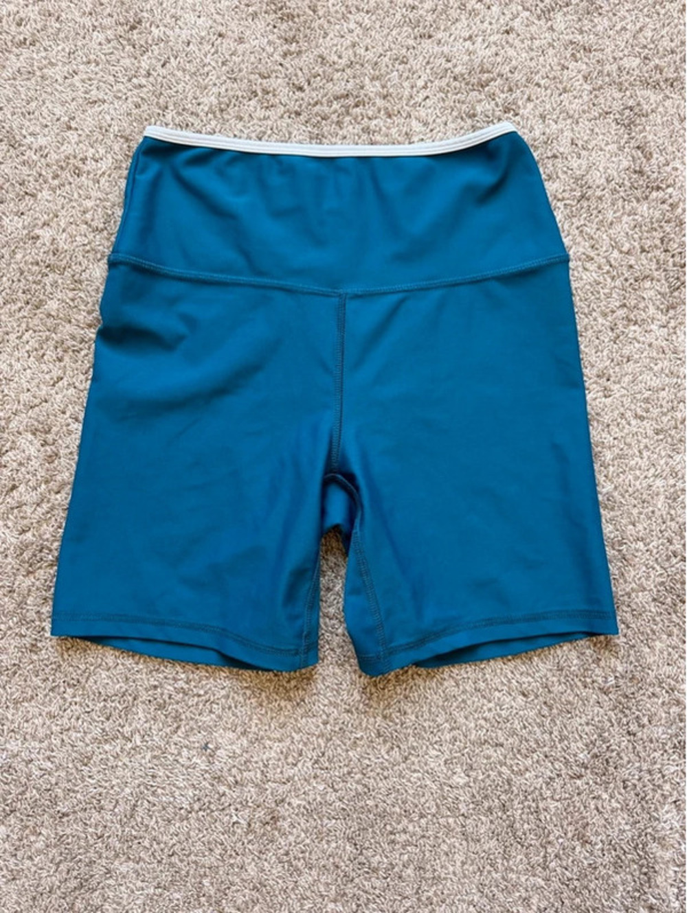 Five Size Medium Blue Biker Shorts